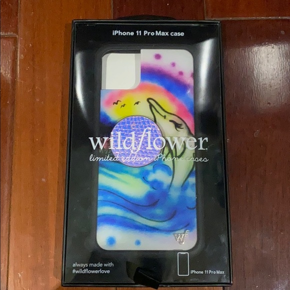 Accessories - Dolphin wildflower case
